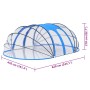 Cubierta capota de piscina 620x410x210 cm de , Cubiertas para piscina - Ref: Foro24-92796, Precio: 847,34 €, Descuento: %