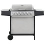 Barbacoa portátil de gas con 6 zonas plateada acero inoxidable de , Barbacoas - Ref: Foro24-276154, Precio: 319,67 €, Descuen...