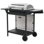 Barbacoa portátil de gas con 6 zonas plateada acero inoxidable de , Barbacoas - Ref: Foro24-276154, Precio: 319,67 €, Descuen...