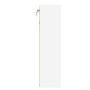Vitrina de madera ingeniería blanca 100x15x58 cm de , Estantes y estanterías - Ref: Foro24-847926, Precio: 64,24 €, Descuento...