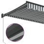 Toldo retráctil aluminio y tela gris antracita y blanco 3x2,5 m de , Toldos - Ref: Foro24-3216108, Precio: 200,98 €, Descuent...