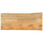 Tablero de mesa borde natural madera maciza mango 140x60x3,8 cm de , Tableros para mesas - Ref: Foro24-370745, Precio: 132,94...