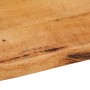 Tablero de mesa borde natural madera maciza mango 140x60x3,8 cm de , Tableros para mesas - Ref: Foro24-370745, Precio: 132,94...