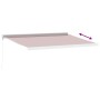 Toldo retráctil manual burdeos 400x300 cm de , Toldos - Ref: Foro24-3215315, Precio: 912,03 €, Descuento: %
