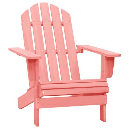 Silla de jardín Adirondack madera maciza de abeto rosa de , Sillas de jardín - Ref: Foro24-315877, Precio: 89,49 €, Descuento: %