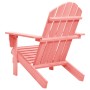 Silla de jardín Adirondack madera maciza de abeto rosa de , Sillas de jardín - Ref: Foro24-315877, Precio: 89,49 €, Descuento: %