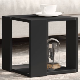 Mesa de centro madera de ingeniería negra 32x32x30 cm de , Mesas de centro - Ref: Foro24-848144, Precio: 29,98 €, Descuento: %