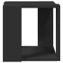 Mesa de centro madera de ingeniería negra 32x32x30 cm de , Mesas de centro - Ref: Foro24-848144, Precio: 29,98 €, Descuento: %