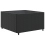 Set muebles de jardín 11 pzas y cojines ratán sintético negro de , Conjuntos de jardín - Ref: Foro24-3308292, Precio: 799,04 ...
