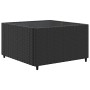 Set de muebles de jardín y cojines 7 pzas ratán sintético negro de , Conjuntos de jardín - Ref: Foro24-3308116, Precio: 489,7...