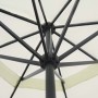 Sombrilla aluminio blanco 500 cm de , Sombrillas - Ref: Foro24-40301, Precio: 276,92 €, Descuento: %