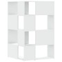 Estantería de esquina 4 niveles madera blanco 85x85x140 cm de , Librerías y estanterías - Ref: Foro24-3307810, Precio: 168,20...