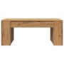 Mesa de centro madera ingeniería roble artesanal 102x55x42cm de , Mesas de centro - Ref: Foro24-856025, Precio: 71,98 €, Desc...