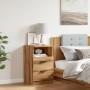 Mesita de noche madera de ingeniería roble artisan 40x36x65 cm de , Mesitas de noche - Ref: Foro24-856846, Precio: 64,46 €, D...
