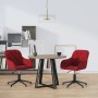 Sillas de comedor giratorias 2 unidades terciopelo rojo tinto de , Sillas de comedor - Ref: Foro24-3103382, Precio: 181,88 €,...