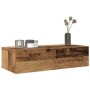 Estante de pared con cajones madera contrachapada madera vieja de , Estantes y estanterías - Ref: Foro24-859975, Precio: 46,8...