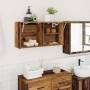 Mueble de pared baño madera ingeniería envejecida 80x25x40 cm de , Tocadores de baño - Ref: Foro24-860092, Precio: 55,83 €, D...