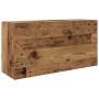 Mueble de pared baño madera ingeniería envejecida 80x25x40 cm de , Tocadores de baño - Ref: Foro24-860092, Precio: 55,83 €, D...