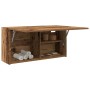 Mueble de pared baño madera ingeniería envejecida 80x25x40 cm de , Tocadores de baño - Ref: Foro24-860092, Precio: 55,83 €, D...
