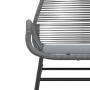 Juego comedor jardín 9 pzas cojines ratán sintético vidrio gris de , Conjuntos de jardín - Ref: Foro24-3334582, Precio: 719,7...