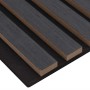 Paneles acústicos de pared 2 uds listones 60,5x60 cm de , Recubrimiento de paredes - Ref: Foro24-42002581, Precio: 47,35 €, D...
