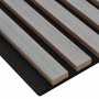Paneles acústicos de pared 8 uds listones 60,5x60 cm de , Recubrimiento de paredes - Ref: Foro24-42002583, Precio: 144,62 €, ...
