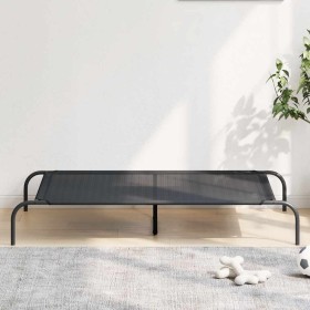 Comprar Cama elevada para perros negra 130x80x20