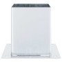 Bases para postes cuadradas 12 uds. Plata 121x121 mm de , Postes de cerca - Ref: Foro24-42000015, Precio: 89,87 €, Descuento:...