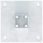 Bases para postes cuadradas 12 uds. Plata 46x46 mm | Foro24.es | Tu tienda online para hogar, jardín y más Foro24.es