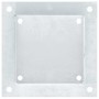 Bases para postes cuadradas 12 uds. Plata 141x141 mm | Foro24.es | Tu tienda online para hogar, jardín y más Foro24.es