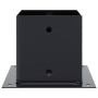 Bases para postes cuadradas 4 uds. Antracita 141x141 mm de , Postes de cerca - Ref: Foro24-42000034, Precio: 43,79 €, Descuen...