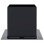 Bases para postes cuadradas 4 uds. Antracita 141x141 mm de , Postes de cerca - Ref: Foro24-42000034, Precio: 43,79 €, Descuen...