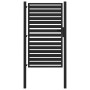 Puerta de jardín con cerradura de aluminio negra 100x150 cm de , Puertas de jardín - Ref: Foro24-42004148, Precio: 294,94 €, ...