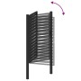 Puerta de jardín con cerradura de aluminio negra 100x150 cm de , Puertas de jardín - Ref: Foro24-42004148, Precio: 294,94 €, ...