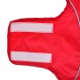 Chubasquero perros con tiras reflectantes poliéster rojo S | Foro24.es | Tu tienda online para hogar, jardín y más Foro24.es