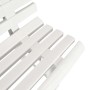 Banco de jardín plástico blanco 145,5 cm de , Bancos de jardín - Ref: Foro24-43583, Precio: 87,34 €, Descuento: %