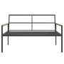 Juego muebles de jardín 4 pzas y cojines acero gris antracita de , Conjuntos de jardín - Ref: Foro24-3188016, Precio: 386,76 ...
