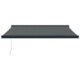 Toldo retráctil aluminio y tela gris antracita 3,5x2,5 m de , Toldos - Ref: Foro24-3154562, Precio: 530,86 €, Descuento: %