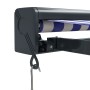 Toldo retráctil aluminio y tela azul y blanco 4x3 m de , Toldos - Ref: Foro24-3154548, Precio: 509,35 €, Descuento: %