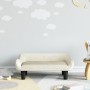 Sofá para niños de terciopelo crema 70x40x24 cm de , Mobiliario para bebés y niños pequeños - Ref: Foro24-3196355, Precio: 72...