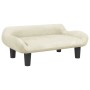 Sofá para niños de terciopelo crema 70x40x24 cm de , Mobiliario para bebés y niños pequeños - Ref: Foro24-3196355, Precio: 72...