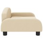 Sofá para niños de tela crema 70x45x30 cm de , Mobiliario para bebés y niños pequeños - Ref: Foro24-3196357, Precio: 67,81 €,...