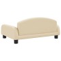 Sofá para niños de tela crema 70x45x30 cm de , Mobiliario para bebés y niños pequeños - Ref: Foro24-3196357, Precio: 67,81 €,...