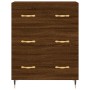 Aparador alto madera contrachapada marrón roble 69,5x34x180 cm de , Aparadores - Ref: Foro24-3198392, Precio: 183,70 €, Descu...