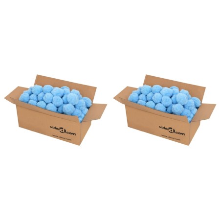 Bolas filtro de piscina antibacterias azul 1400 g polietileno | Foro24.es | Tu tienda online para hogar, jardín y más Foro24.es