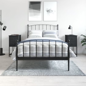 Mesitas de noche 2 uds madera de ingeniería negro 32x42x70 cm de , Mesitas de noche - Ref: Foro24-826094, Precio: 155,32 €, D...