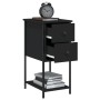 Mesitas de noche 2 uds madera de ingeniería negro 32x42x70 cm de , Mesitas de noche - Ref: Foro24-826094, Precio: 155,32 €, D...
