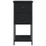 Mesitas de noche 2 uds madera de ingeniería negro 32x42x70 cm de , Mesitas de noche - Ref: Foro24-826094, Precio: 155,32 €, D...