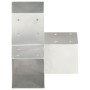 Conectores de postes en Y 4 uds metal galvanizado 91x91 mm de , Postes de cerca - Ref: Foro24-145474, Precio: 35,11 €, Descue...