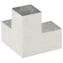 Conectores de postes en Y 4 uds metal galvanizado 91x91 mm de , Postes de cerca - Ref: Foro24-145474, Precio: 35,11 €, Descue...